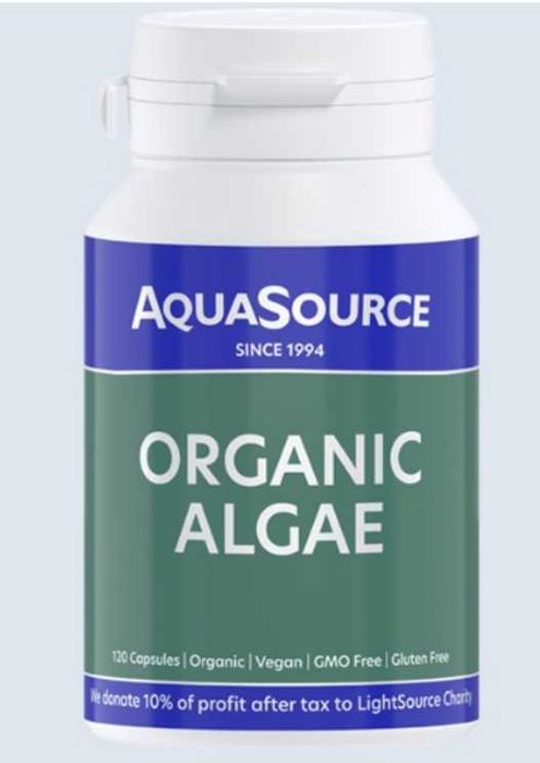 AquaSource Organic Algae/ АкваСорс Органични водорасли - 120 капсули