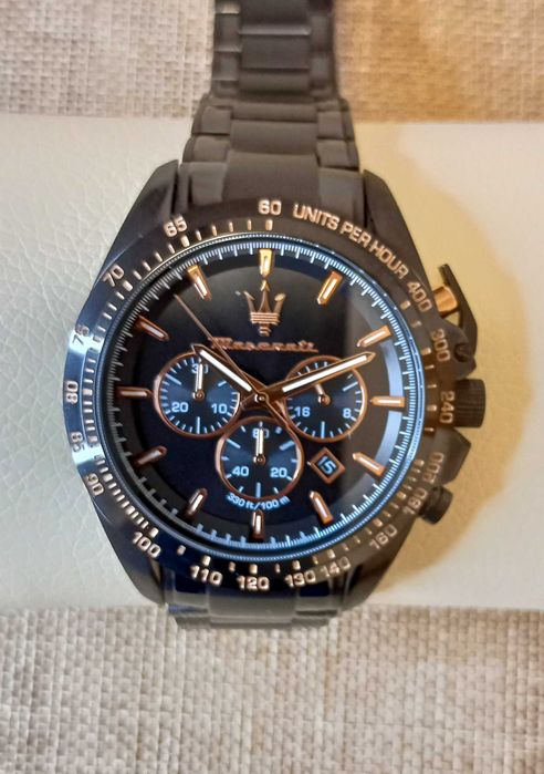 Ceas Maserati Traguardo  R8873612048 Cronograf  - Barbati