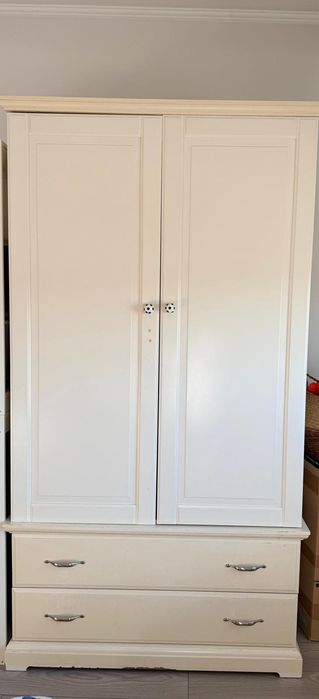 Dulap lemn alb Hemnes