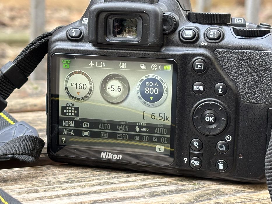 Nikon D3500 Aparat foto DSLR + Obiectiv  Chit complet