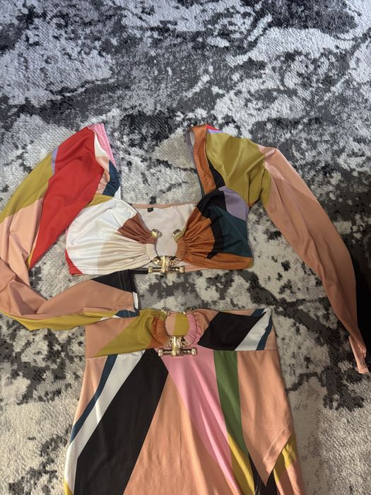 Костюм двойка платье