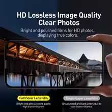 Baseus Стъклен Протектор Камера iPhone 16/16 Plus/16Pro