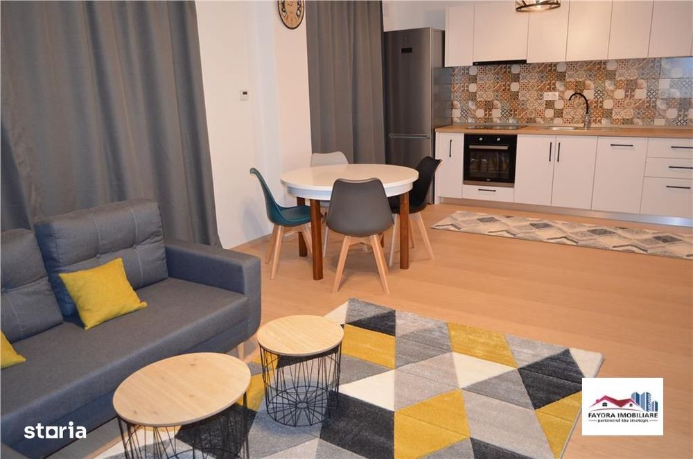 Ap. Nou cu 2 Camere si Parcare Privata de Inchiriat in Zona Centrala
