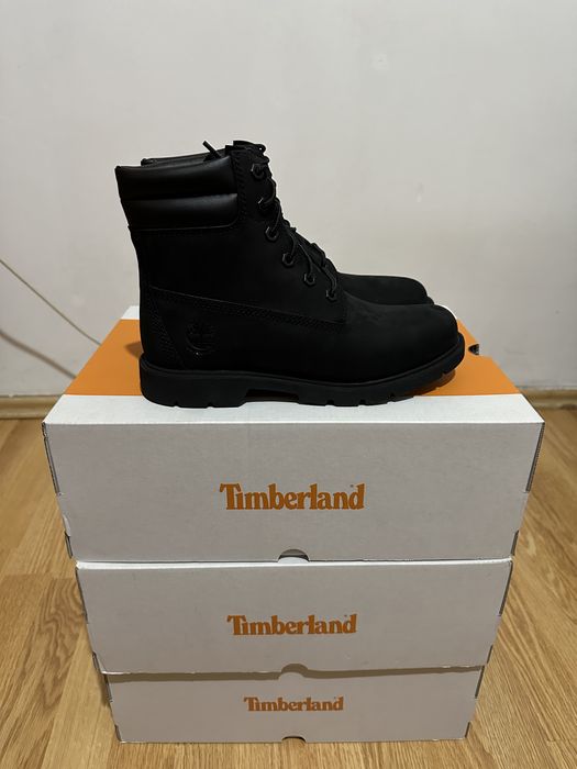 Ghete Negre Timberland (toamna&iarna) - marime 37 - Noi