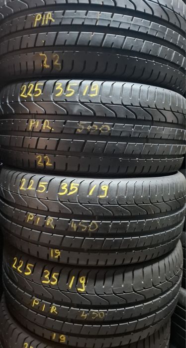 225 35 19 Vând 4 anvelope vara Pirelli