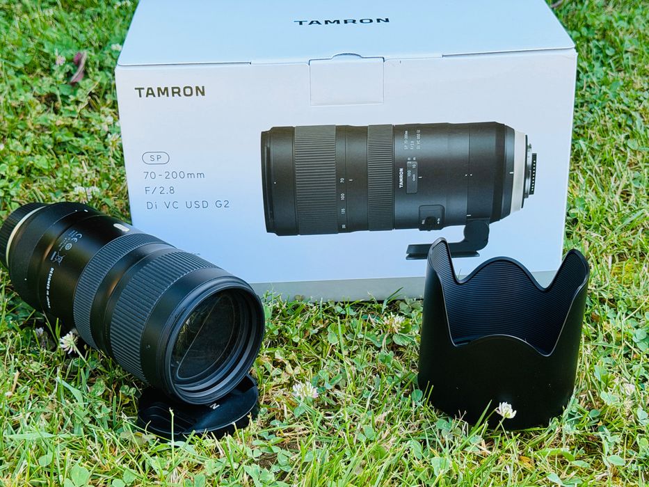 TAMRON SP 70-200mm f/2.8 Di VC G2 montura Nikon IMPECABIL