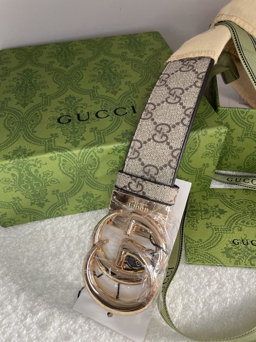 Колан естествена кожа с кутия G*ucc*i