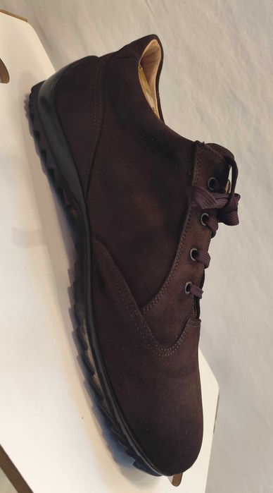 Pantofi casual 45 45.5 suede de lux Bruno Magli piele naturala