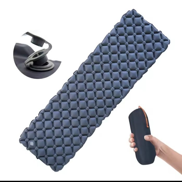 Saltea gonflabilă ultraușoară hiking/camping 190×58 cm, 510 g – ca nouă
Saltea gonflabilă ultraușoară hiking/camping 190×58 cm, 510 g – ca nouă