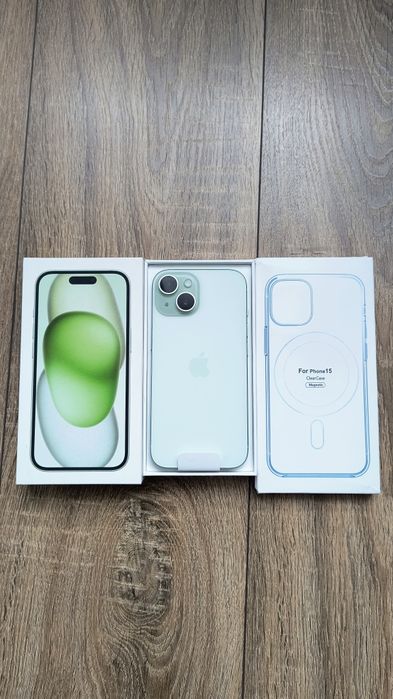 НОВ iPhone 15 Green 256GB