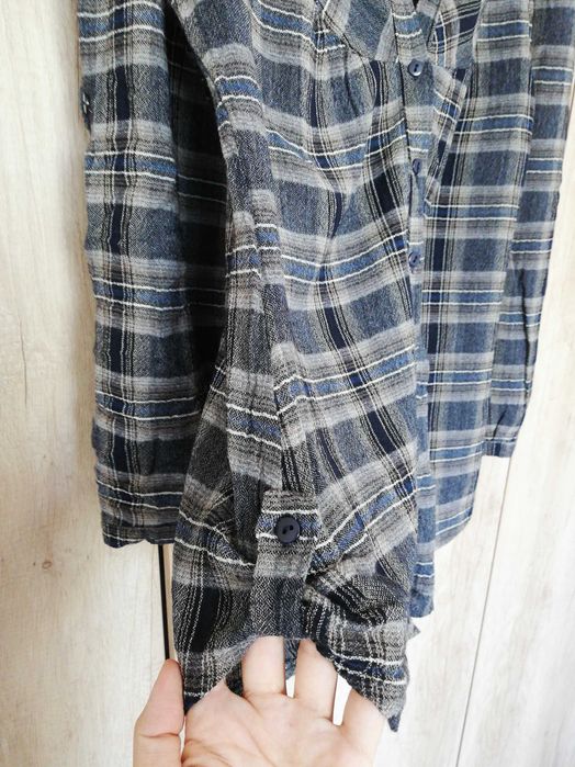 Vand cămașă dama, marime M, cu lana in compozitie