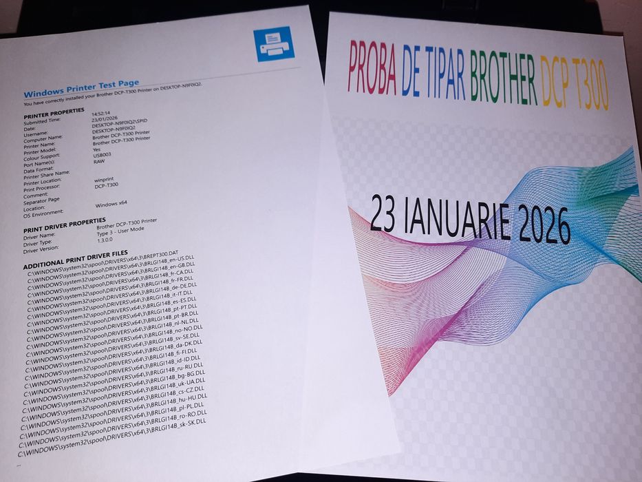 Imprimantă multifuncțională DCP T300 cu sistem CISS