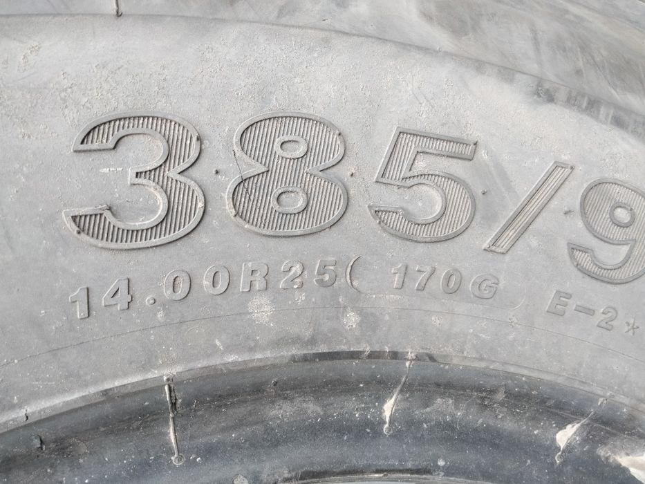 Шина на автокран 385/95R25