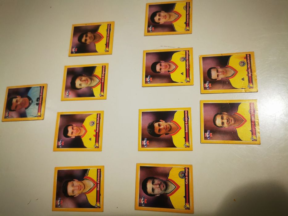 Cartonase Star Foods Echipa Nationala A Romaniei De Colectie