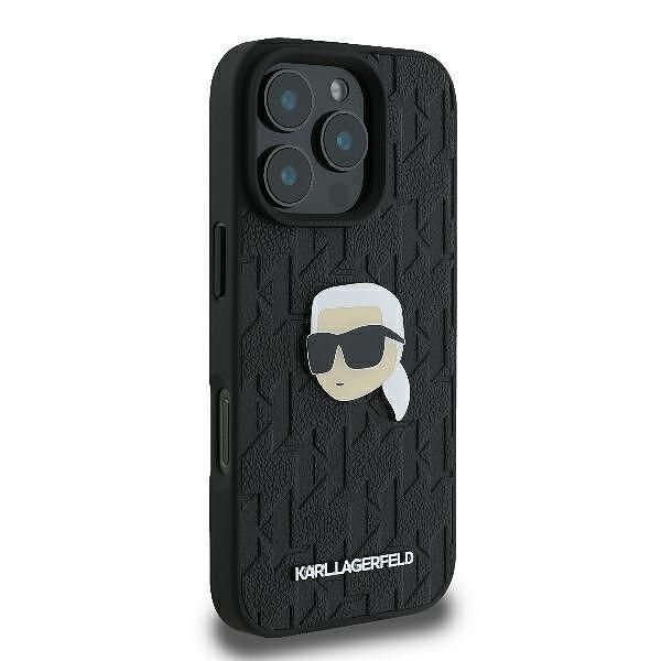 Karl lagerfeld hardcase monogram karl head pin - лицензиран кейс за ip