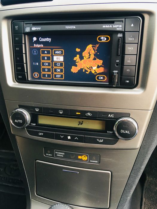 2022 V2 Ново Toyota Навигационна SD card TNS510 Europe Сд Карта Тойота