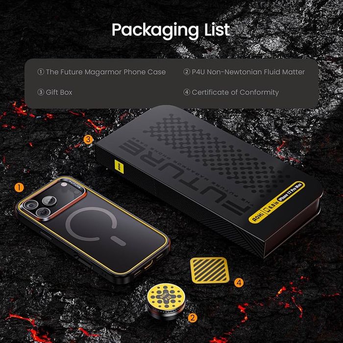 Nou Husa Aohi premium iphone 17 pro protectie la caderi