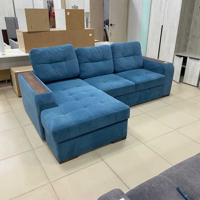 Диван БУ угловой раскладной в отличном состоянии. Рассрочка! Доставка!