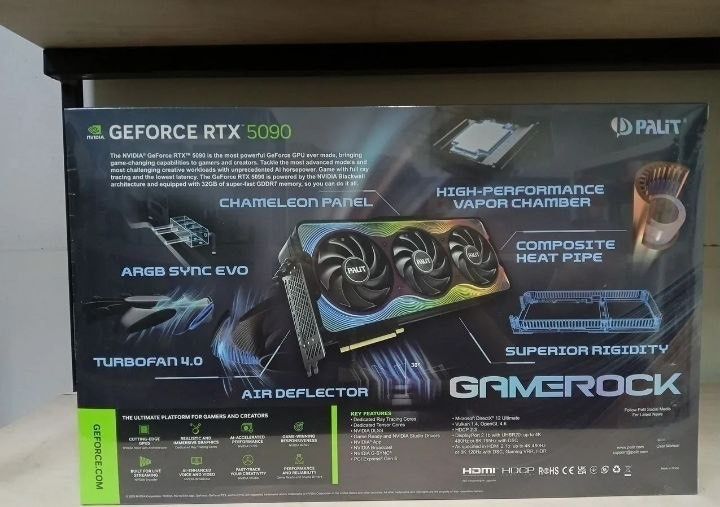 Palit RTX5090 GameRock 32Gb