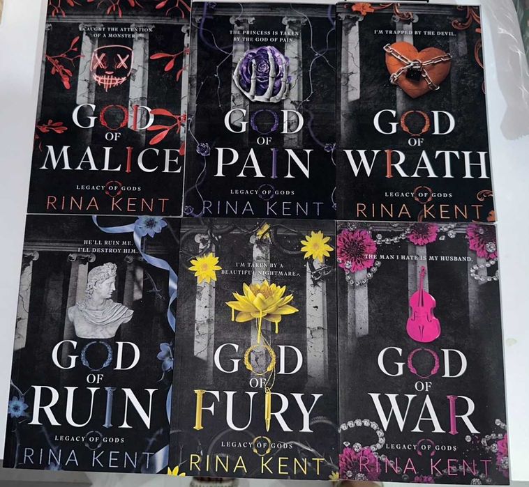 Pachet seria Legacy of Gods - Rina Kent - limba engleză