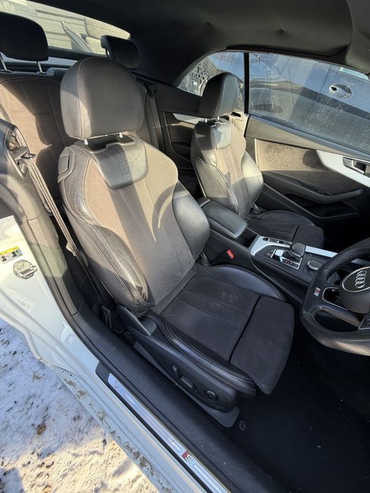 Interior piele / Tapiterie piele Audi A5 8W Cabrio, 2017-2024