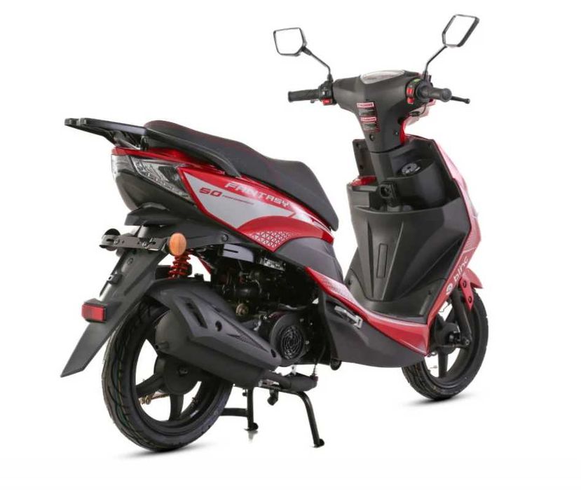 Scuter Blinc Fantasy 50cc, culoare rosu/gri