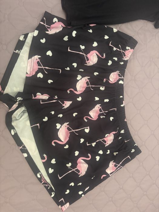 Лятна пижама с фламинго