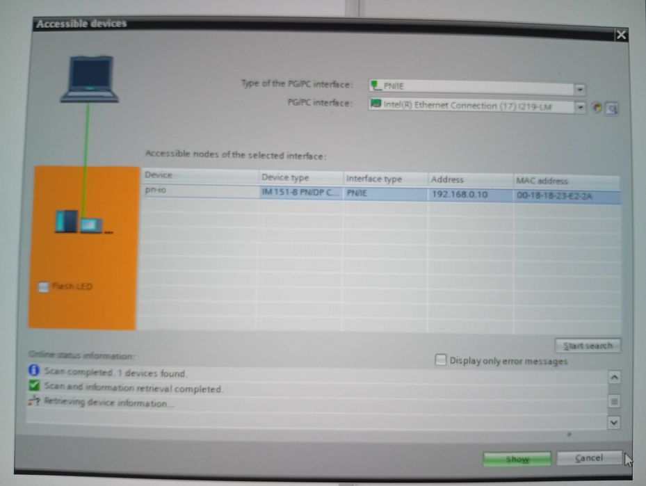Controller programabi Siemens PLC seria ET200S si module I/O  6ES7151-8AB01-0AB0