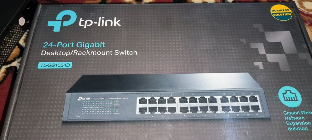 TP-Link TL-SG1024D Коммутатор 24-port Gigabit