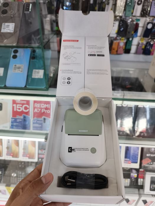 Niimbot B1 mini printer. Bir yil kafolati bilan!