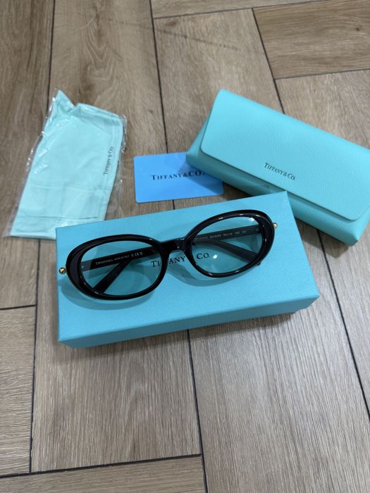 Очки Tiffany & Co с голубыми линзами