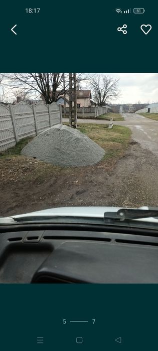 Nisip, balastru, sorturi