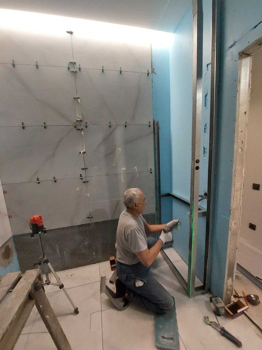 Укладка кафеля, керамогранит, кафельщик