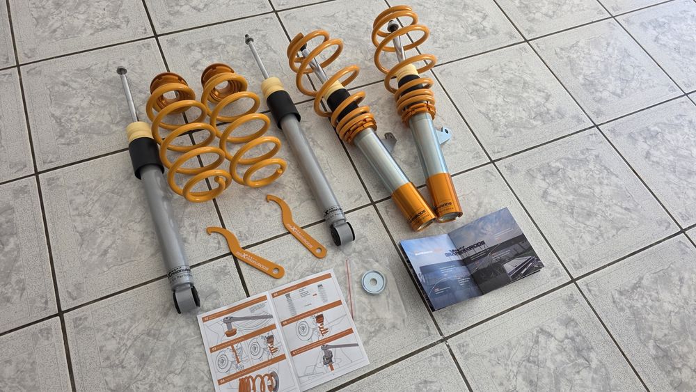 Suspensie sport reglabila VW Golf 5, 6, Passat B6 B7 CC, AUDI A3,  TT