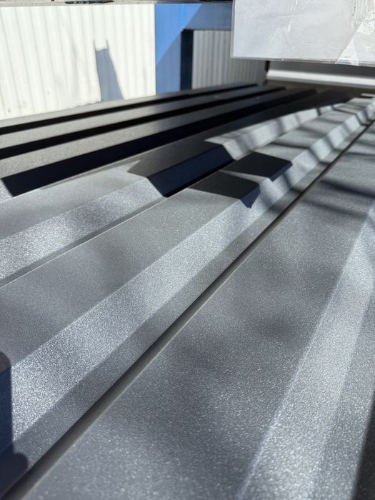 Tablă Cutată Gri Antracit RAL 7024 Fresco 0.4mm 3m lungime