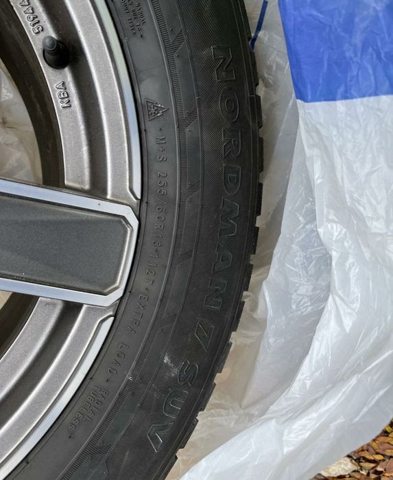 4 Roți complete, anvelope+genți Nordman-Nokian 7 SUV , 18 inchi