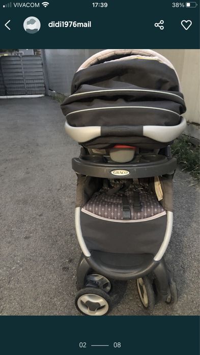 Бебешка количка 3в1 Graco