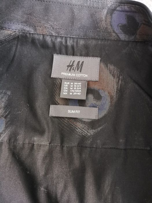 Cămașă H&M print peacock măsura M