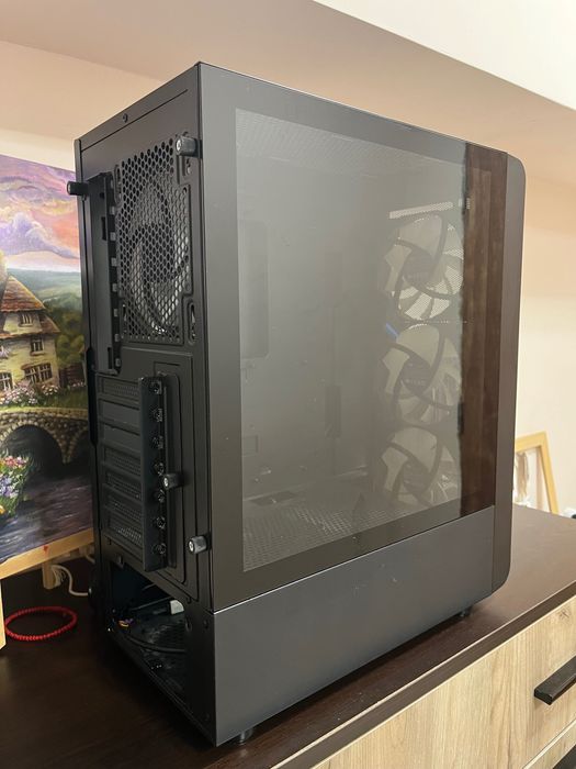 Кутия Thermaltake - S200 ARGB, mid tower, + 4 бр. вентилатори