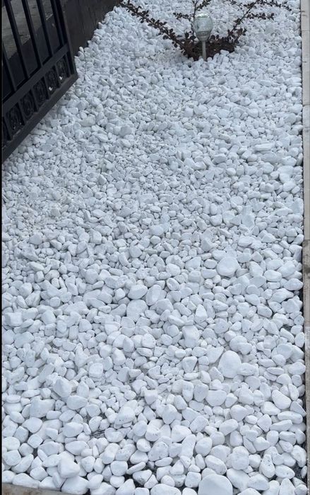 Мраморная галька.