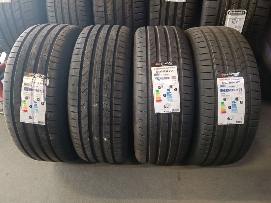 4 бр. Нови летни гуми 205 55 16 Hankook