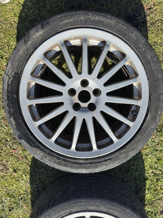 Jante Alfa Romeo R17 cu cauciucuri de vara in stare buna