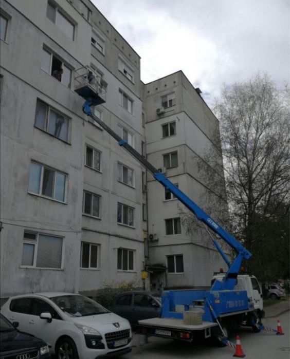 Автовишка 19м. Под наем за час или повече