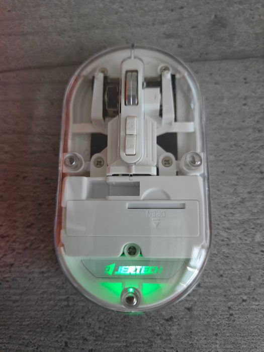 Wireless Светеща прозрачна мишка!