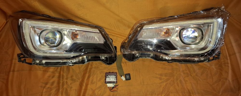 Фары Subaru Forester sj IV, ДХО, уголки жабо, демпферы и др