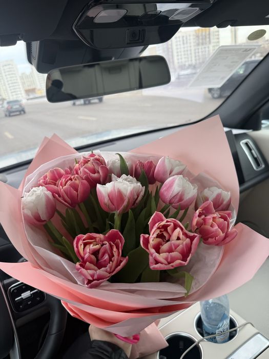 Акция на тюльпаны