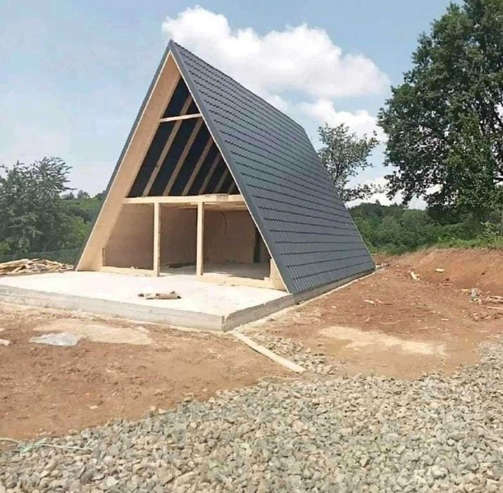 Casa Modulara, Garaje Auto, Containere stil birou din structura metalica si panou sandwich termoizolant
