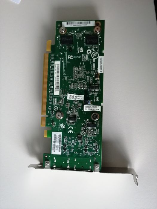 Quadro NVS 295 видеокарта