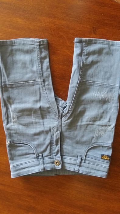 Детски дънкови къси панталони/бермуди