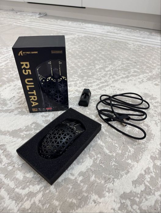 Мышь Attack Shark R5 Ultra черный